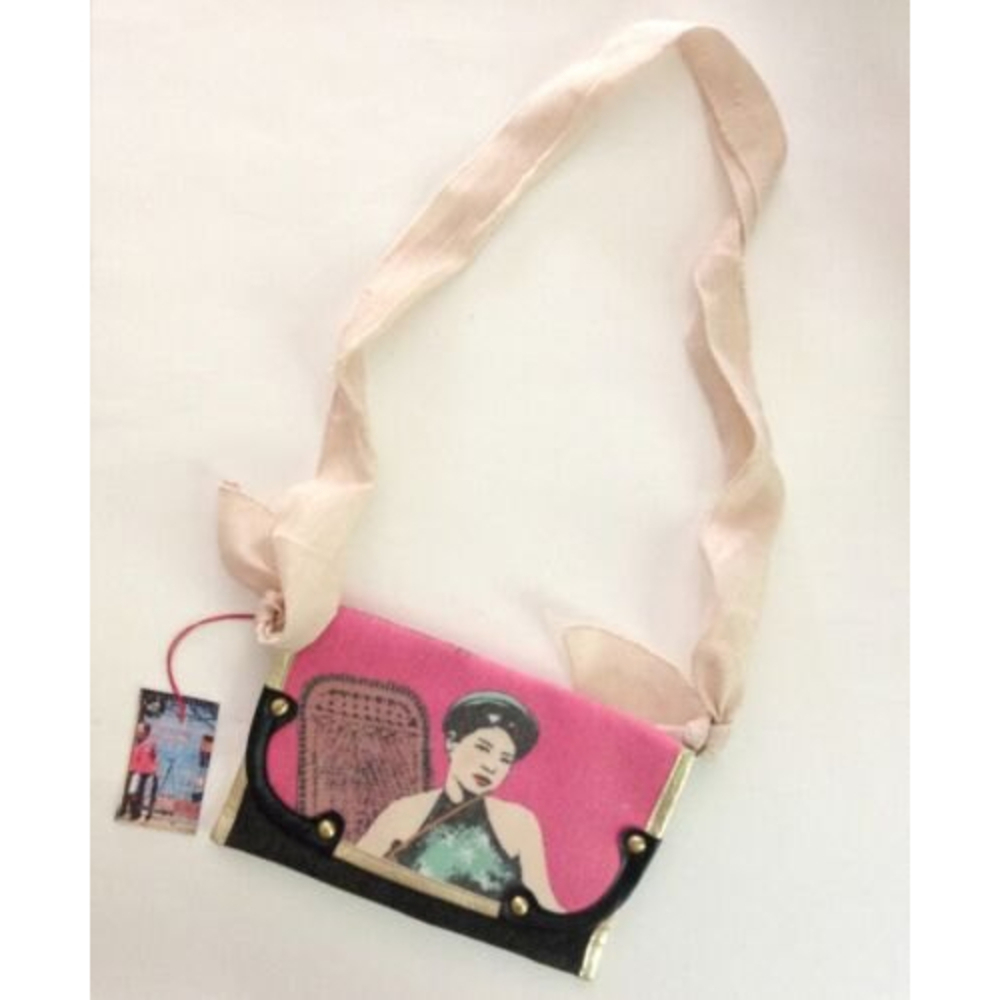 Valerie Cordier Paris Hanoi Women's Purse Crossbody Shoulde Bag Donatello NEW - Picture 2 of 5